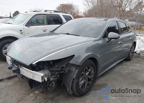 2020 Hyundai Sonata Sel from USA, damaged, VIN 5NPEF4JA2LH020244
